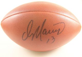 Dan Marino Signed NFL Football In Upper Deck Authenticated Box Miami