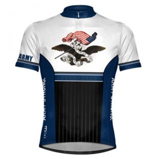 Military Primal Wear US Army Strong Cycling Jersey LG Bike Mens See