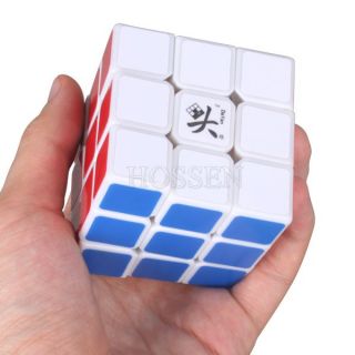 Dayan V 5 Zhanchi 3x3x3 Three Layer Speed Puzzle Magic Cube White