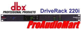 DBX DriveRack 220i Install Speaker System Processor with AFS B Stock