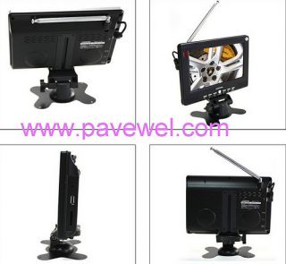 LCD Wide Angle TV Set with USB Media Card