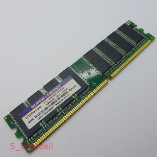 1GB DDR400 PC3200 400Mhz DDR 184pin DDR400 Desktop Memory Low Density