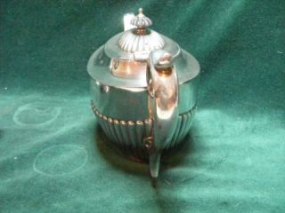 silver plated teapot james deakin sons 1871 1898