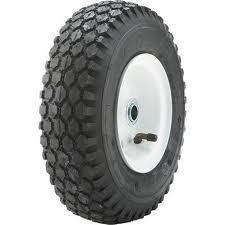 Wheel Barrel Hand Dolly Trailer Tire 4 10 3 50 4 Nylon Tube 300 Load