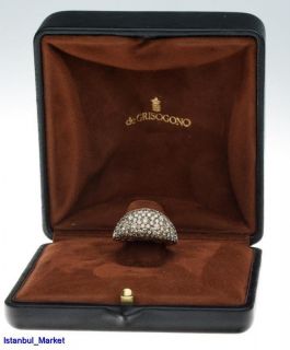 de grisogono de grisogono 18k rose gold diamonds rings b 39178 382