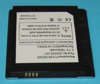 Replacement PDA Battery for Compaq 6340 6365 H6300