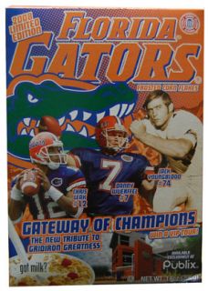 Gateway of Champions Florida Gators Frosted Corn Flakes (2008 Limited