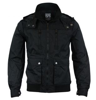  Jones Sagitar Mens Designer Jacket in Black Blue or Dark Grey