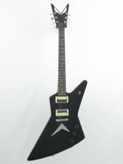 Great Dean Model ZX CBK Classic Black Finish Electric Guitar Blem CA5