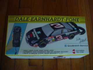 Dale Earnhardt SR Goodwrench 3 Car Fone Phone Telephone New in Box