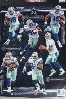 Dallas Cowboys Player Mini Fathead Official NFL Vinyl Wall Graphic