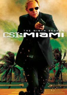 CSI Miami The Ninth Season DVD 2011 6 Disc Set