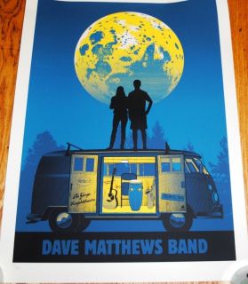 Dave Matthews Band DMB Gorge 2012 Poster MINT Never Removed from tube