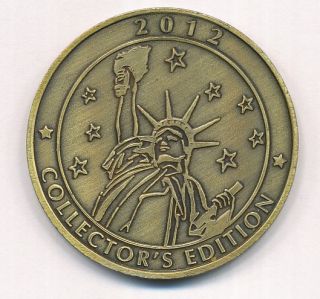 DISABLED VETERANS OF AMERICA 2012 TOKEN. EXCELLENT CONDITION (SEE