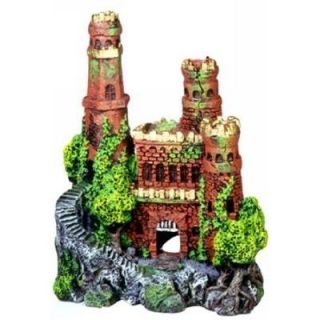Mini Forgotten Castle Ruins 137 Aquarium Decor Ornament Fish Tank