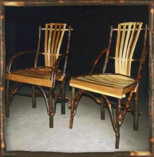  Chairs Rustic Cabin Lodge Furniture Furnishings Decor New