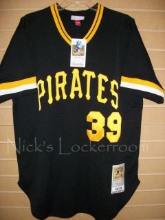  Mitchell & Ness 79 Pittsburgh Pirates Dave Parker Throwback Jersey 48