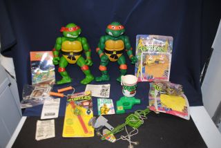Teen Age Mutant Ninja Turtle HUGE lot w Boxes