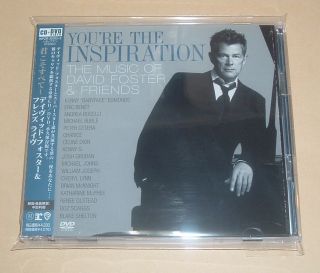 David Foster Youre The Inspiration The Music of Japan Promo CD DVD