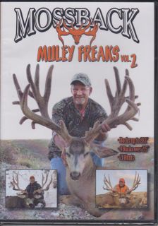 Mossback Muley Freaks vol 2 ~ Mule Deer Hunting DVD Big Bucks