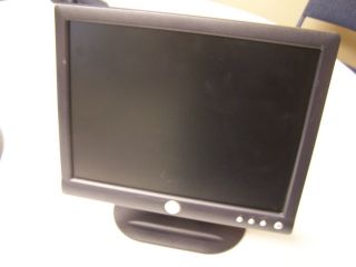 Dell E153FPC 15 LCD Monitor Used with Powercord and VGA Cable