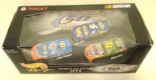  Fathers Day 1 64 3 Car Lot John Andretti Kyle and Adam Petty