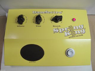 Danelectro Spring King Guitar Reverb Pedal