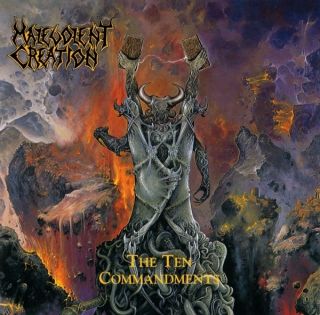   CREATION The Ten Commandments CD 1991 Roadrunner Monstrosity Deicide