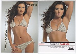 Danica Patrick 2009 Sports Illustrated Swimsuit Card DP8 Short Printed