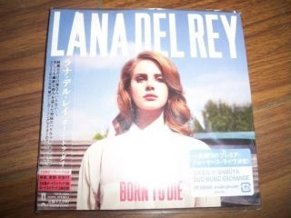 Lana Del Rey Born to Die 4BOUNS Japan Ed Mini LP CD OBI SEALED W809