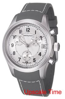 hamilton khaki chronograph men s luxury watch h68582853