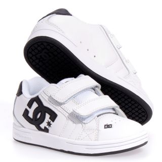 DC Shoes Net V SE Suede Skate Boy Girls Kids Shoes Sz 12