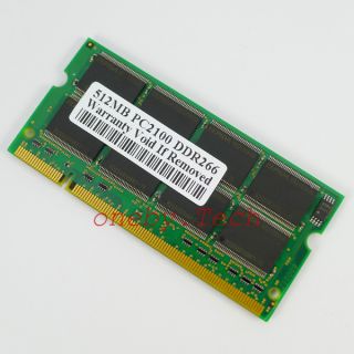 512MB PC2100 DDR266 DDR Memory for Compaq Presario 1510ea 1510US