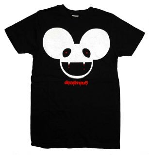 Deadmau5 Mouse Logo Vampire Techno Dubstep Dance Adult T Shirt Tee
