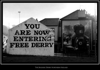 Free Derry Irish Northern Ireland Mural Photo