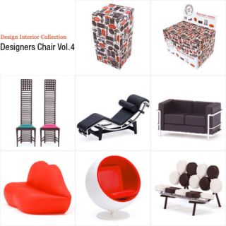 Reac Miniature Designers Chair Vol 4 Set of 6