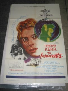 The Innocents Original U s One Sheet Movie Poster Deborah Kerr