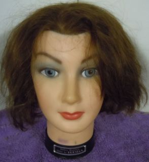 Debra Manikin by Burmax D804 Mannequin Cosmetology Head 100 Human Hair