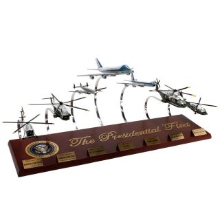 USAF 1 200 Presidential Desk Display Model Helicopter Airplane Fleet