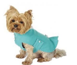 Maxs Closet Pet Dog Clothing Designer Dog Coat Yorkie Poodle XS M