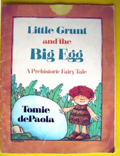  Big Egg Tomie dePaola Book Prehistoric Fairy Tale RL 4 5 6 7 8