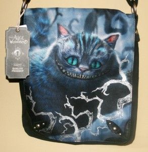 Alice in Wonderland Cheshire Cat New Messenger Purse Cross Body Bag