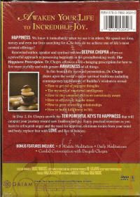 Deepak Chopra Happiness Prescription A Joyful Life DVD 018713530127