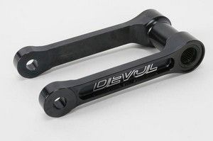 Devol lowering Link Black Suzuki RM Z250 RM Z450 06 10