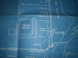1932 Estate George w Snyder Delaware Water Gap PA Map