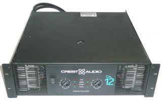 crest audio ca12 power amplifier amp ca 12 incredible condition
