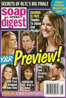 Diana DeGarmo Billy Miller Young and The Restless Nov 8 2011 Soap
