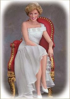 Franklin Mint Princess Diana Doll Sheer Enchantment