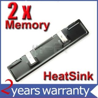 Pack New Black DDR DDR2 Computer Memory Heat Spreader Cooler Cooling