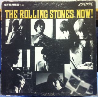 THE ROLLING STONES now LP VG+ PS 420 USA INSANELY RARE UNBOXED STEREO